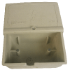 Allbro Socket Outlet Box Weatherproof Empty 85mmx130mmx70mm 040-609 Pso 