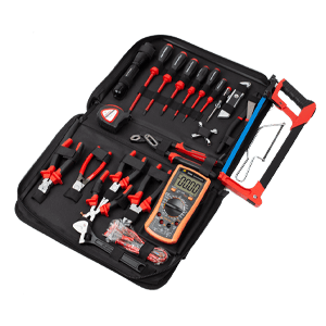 HellermannTyton Tool Kit Electrician 22 Piece with Zip Case