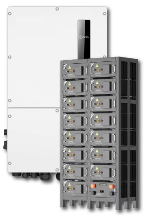 HV Combo 6 Solis Hybrid Inverter 50kW + Greenrich HV Battery 60kWh