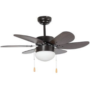 Bright Star Ceiling Fan Black FCF084