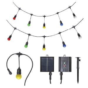 Bright Star Solar Outdoor String Lights WSC010