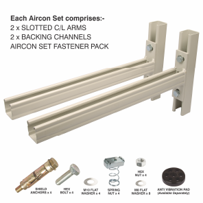 Aircon Set Slotted Cantilever Arm MCG