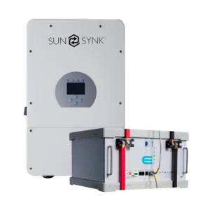 Bushbuk Kit x1 10kw Sunsynk Inverter + 1 x 5kw Freedom Won Etower Battery