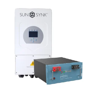 Genet Kit x1 5kw Sunsynk Inverter + 1 x 5kw Greenrich Battery