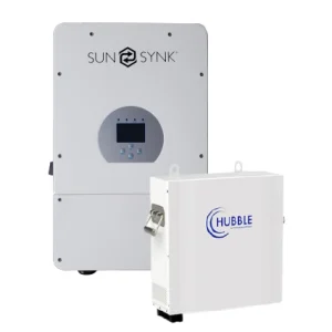 Nyala Kit x1 10kw Sunsynk Inverter + 1 x 5.5kw Hubble Battery