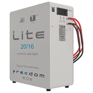 Freedom Won Battery Lithium LiFePO4 Lite Home 52V 20kWh 20/16