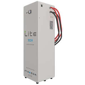 Freedom Won Battery Lithium LiFePO4 Lite Home 52V 30kWh 30/24