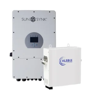 Wildebeest Kit x1 12kw Sunsynk Inverter 3 Phase + 1 x 5.5kw Hubble Battery