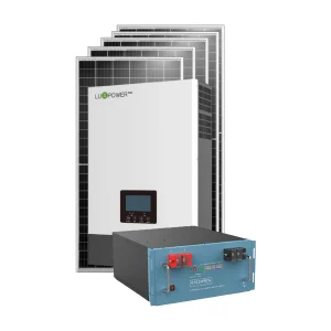 5 x 545W Canadian Panels + Greenrich Lithium Battery 4.95kwh U-P5000 + Luxpower 5kw Inverter SNA5000