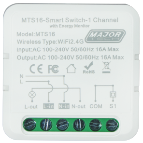 Major Tech Smart Switch Module MTS16