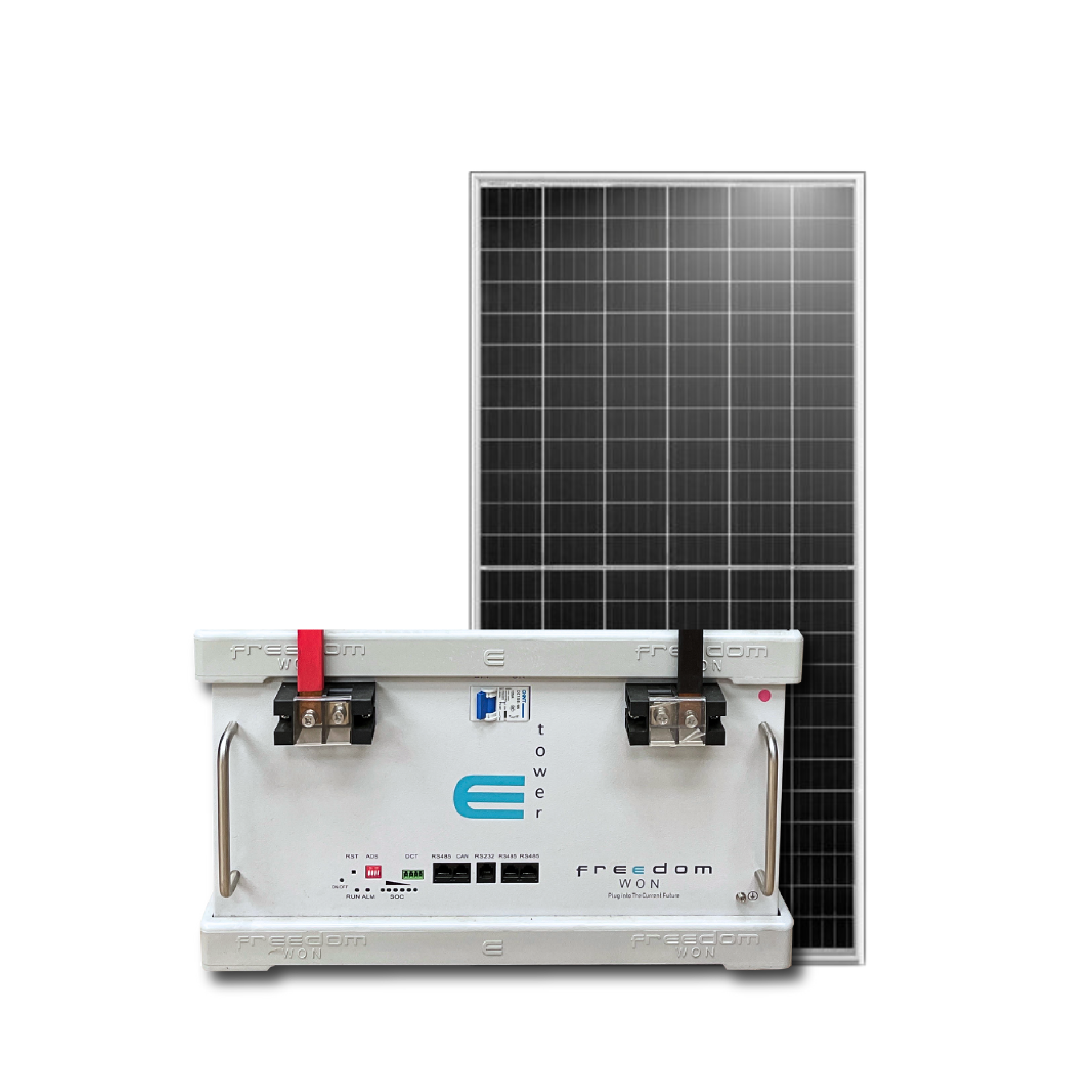 5 x 455W Canadian Panels + 1 x Freedom Won Battery 5kwh